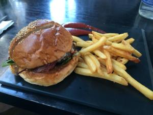 Jones Wagyu Burger (can be ordered with foie gras too)